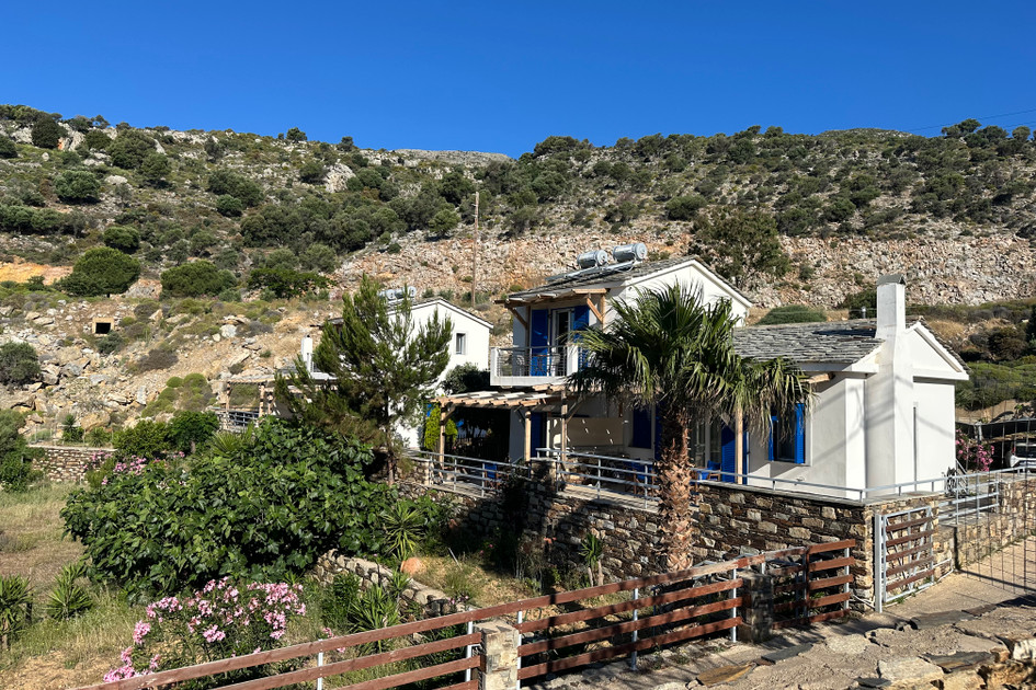 Blue Sea Side View