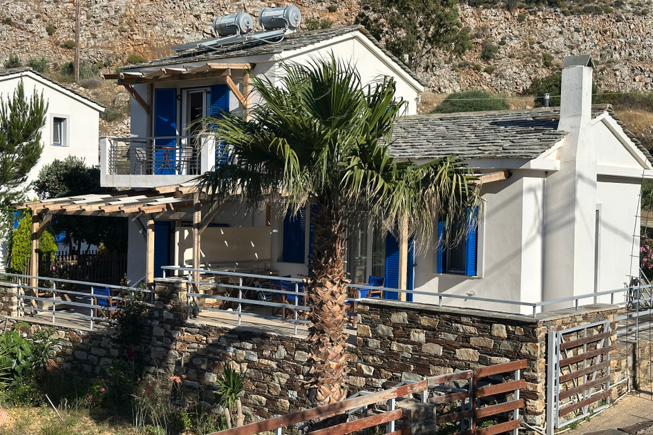 Blue Sea Side View
