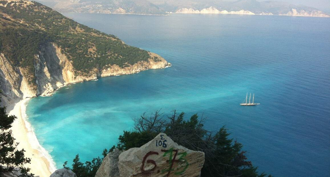 Pláž Myrtos
