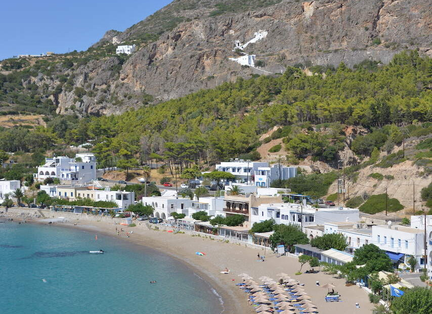 Pláž Kapsali beach