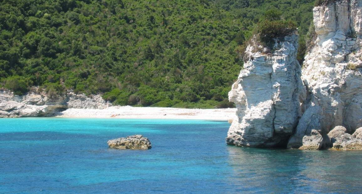 Pláž Voutoumi - Antipaxos