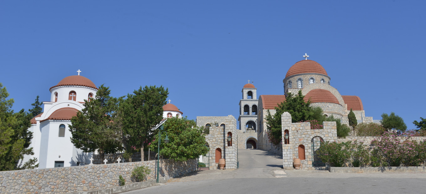 Kostel nad městem - Agios Savvas