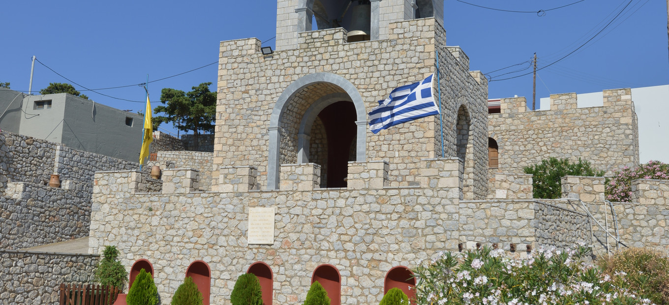 Kostel nad městem - Agios Savvas