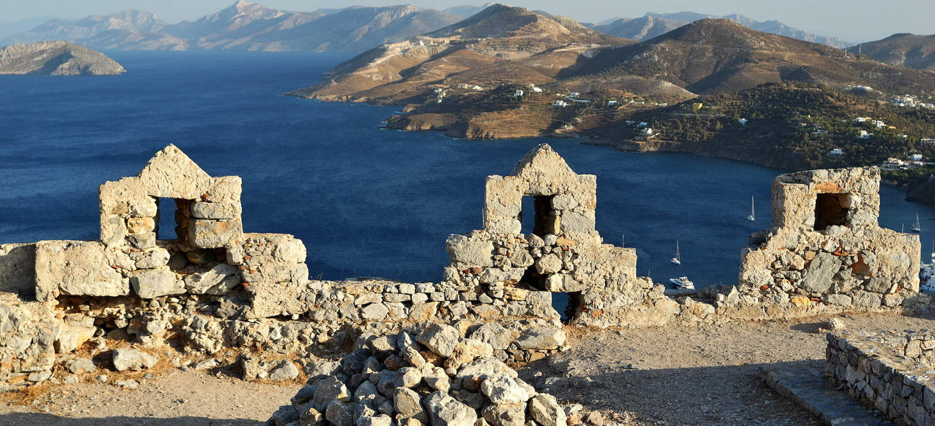 Leros - hrad