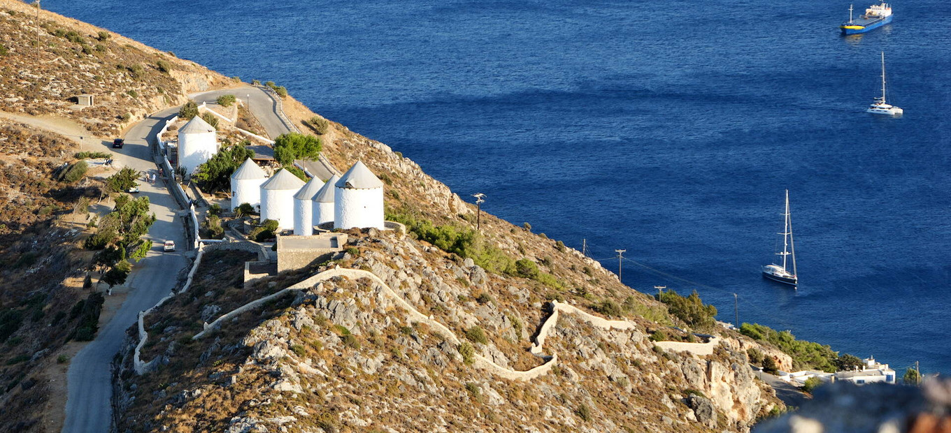 Leros - hrad