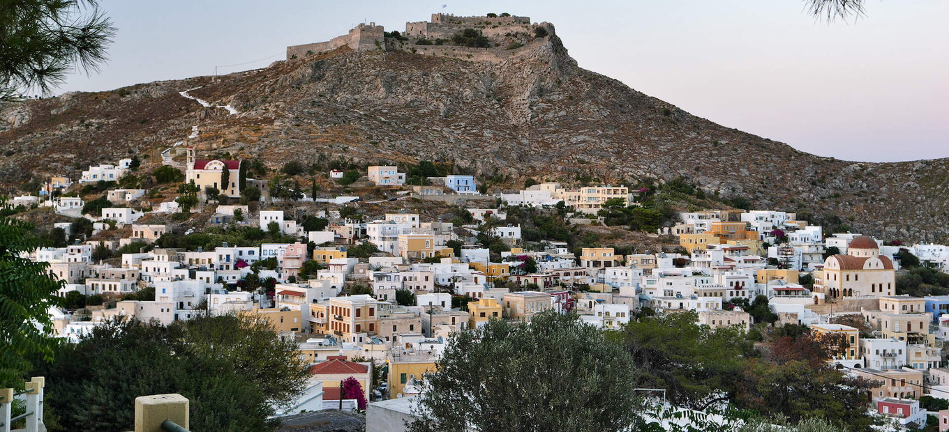 Leros - hrad