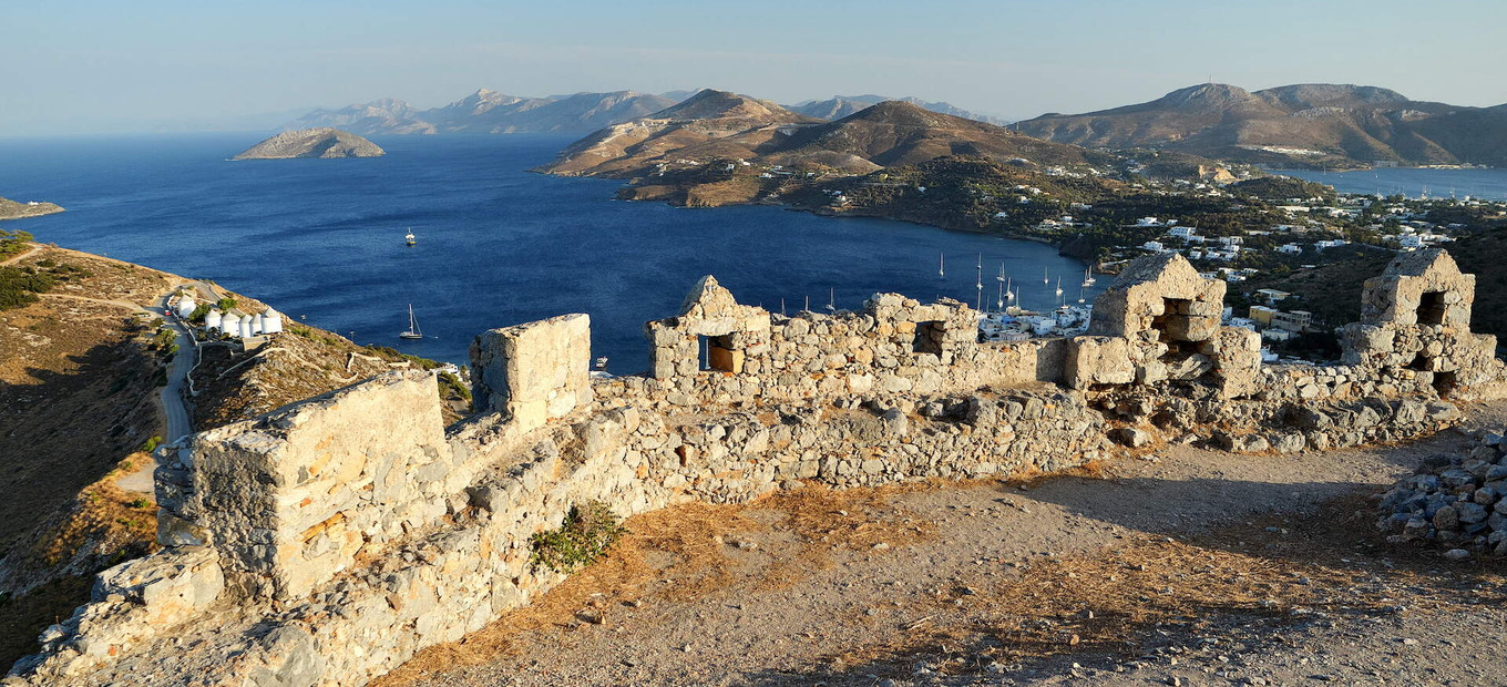 Leros - hrad