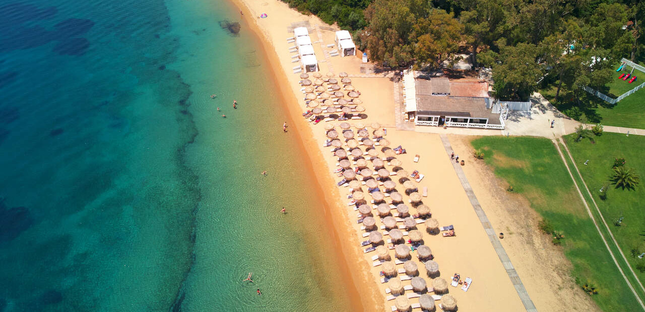 Pláž Agia Paraskevi