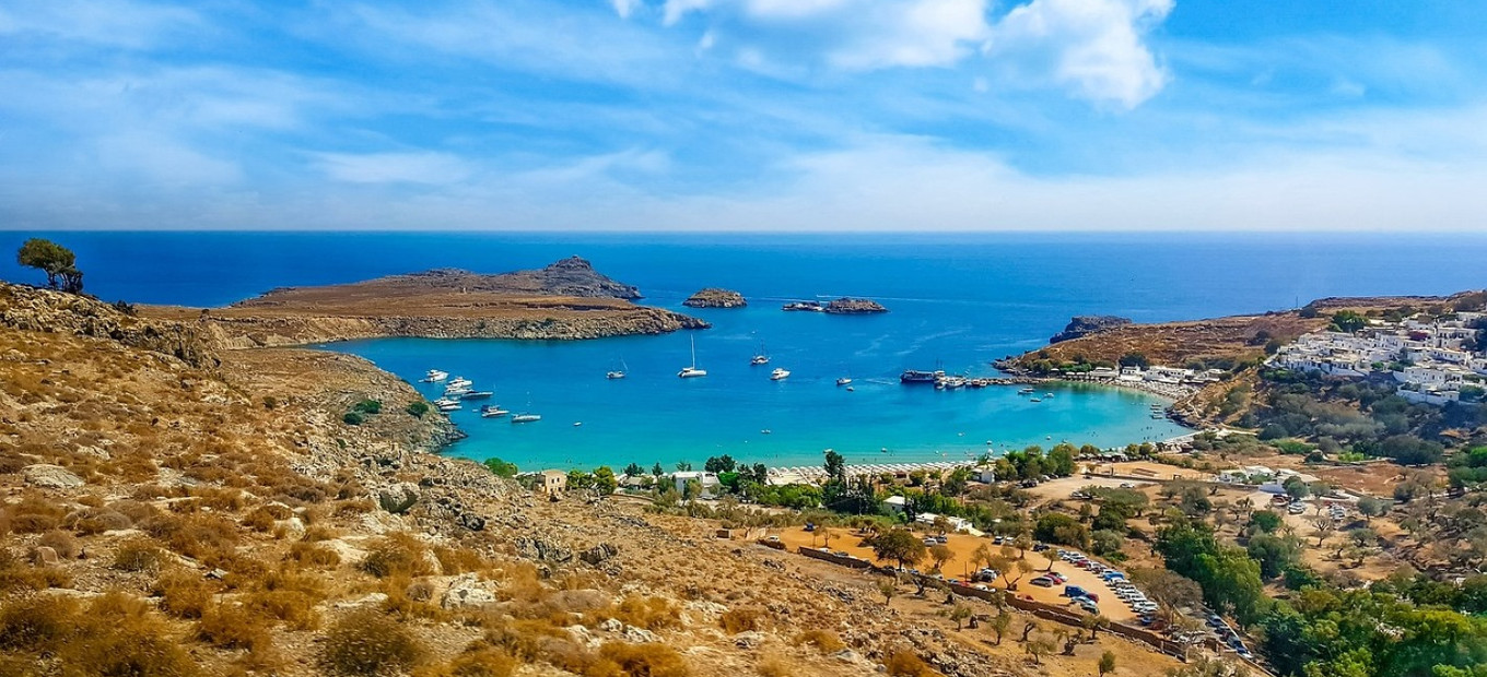 Lindos - město