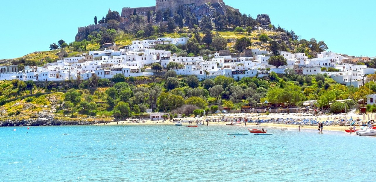 Lindos - město