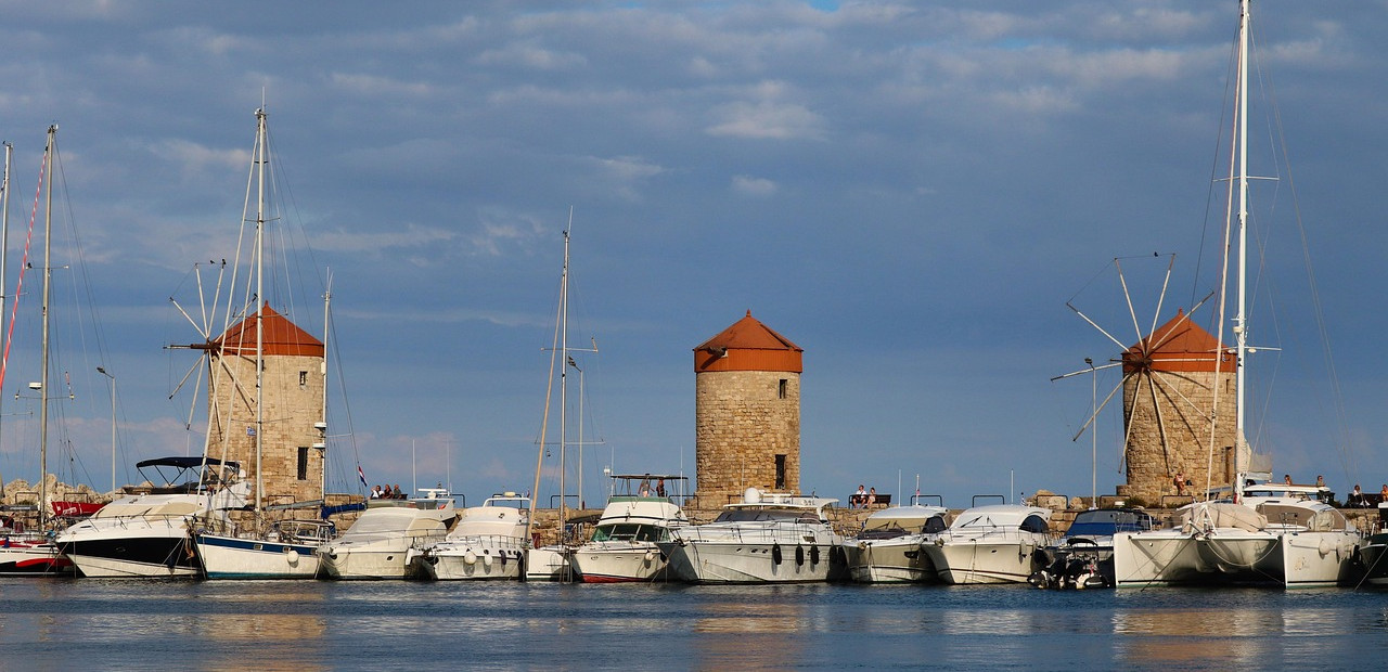 Rhodos - město