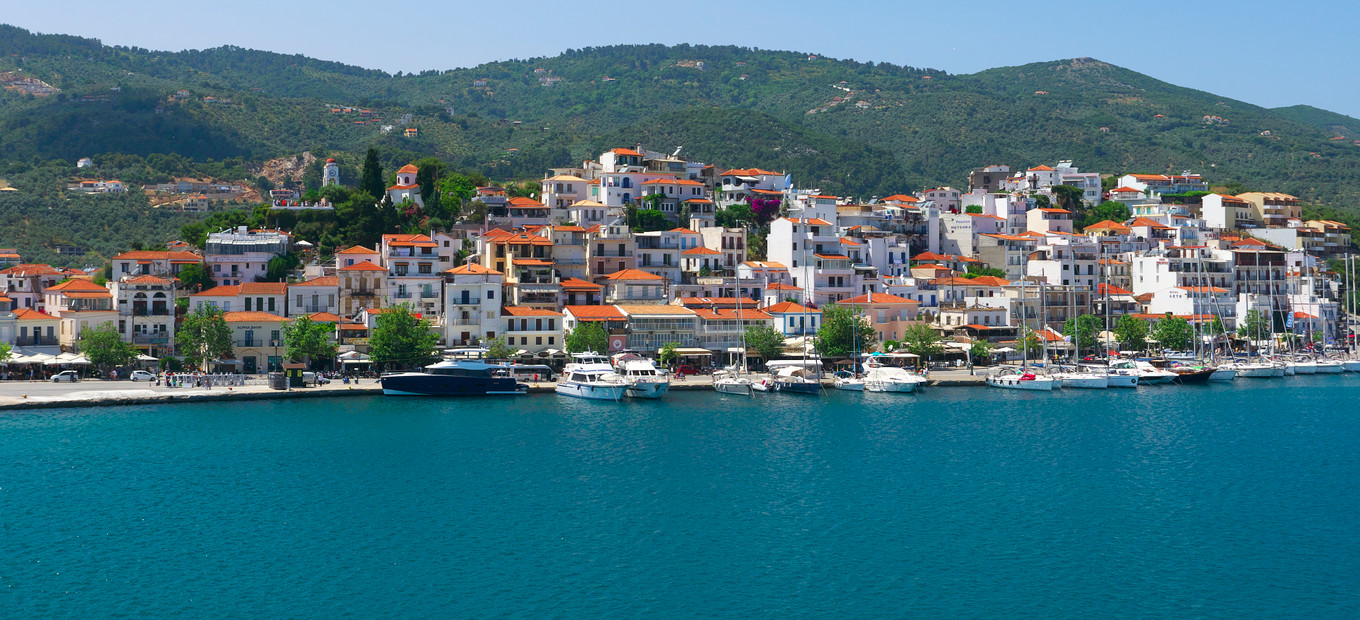 Skiathos - město