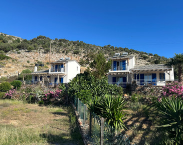 Blue Sea Side View