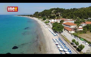 Řecko, Chalkidiki, Fourka, pláž Posidi 2022