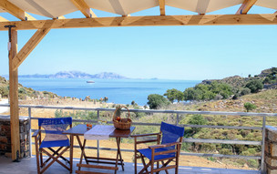 Blue Sea Side View