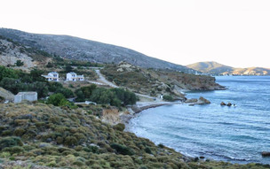 Blue Sea Side View