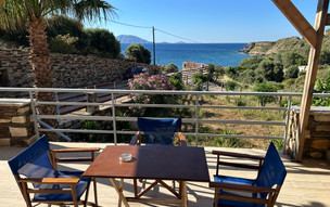 Blue Sea Side View