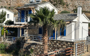 Blue Sea Side View