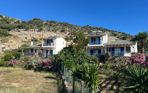 Blue Sea Side View