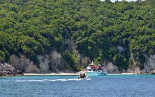 Pláž Pisina (Blue Lagoon)