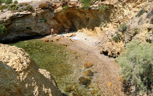 Pláž Panagia Kavouradena
