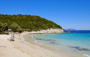 Pláž Vrika - Antipaxos