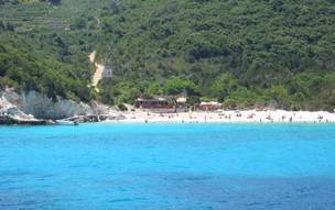 Pláž Vrika - Antipaxos