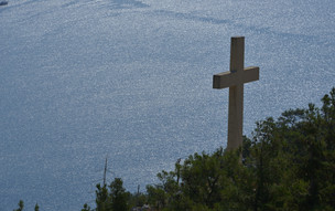 Kostel nad městem - Agios Savvas