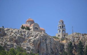 Kostel nad městem - Agios Savvas