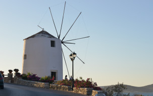 Paros - větrné mlýny