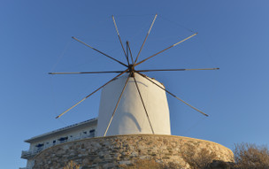 Paros - větrné mlýny