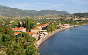 Pláž letoviska Molyvos