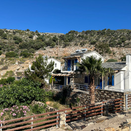 Blue Sea Side View