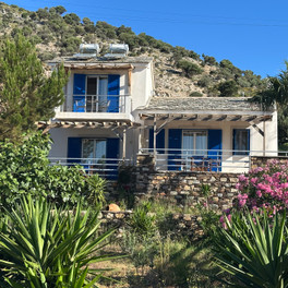 Blue Sea Side View