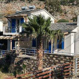 Blue Sea Side View