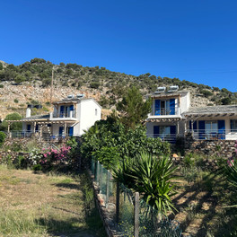 Blue Sea Side View