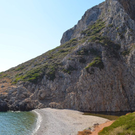 Pláž Lake Kakia Lagada
