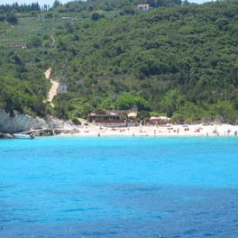 Pláž Vrika - Antipaxos