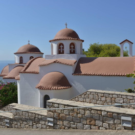 Kostel nad městem - Agios Savvas