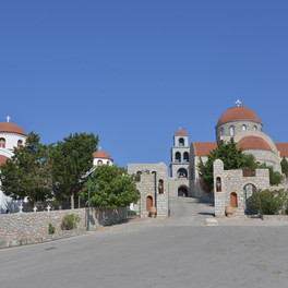 Kostel nad městem - Agios Savvas