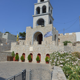 Kostel nad městem - Agios Savvas