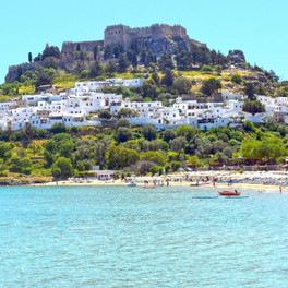 Lindos - město