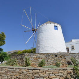 Paros - větrné mlýny