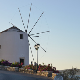 Paros - větrné mlýny