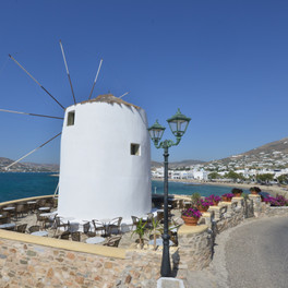 Paros - větrné mlýny