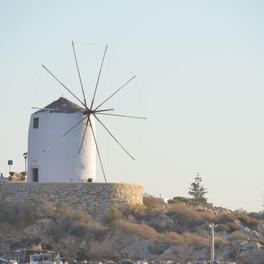 Paros - větrné mlýny