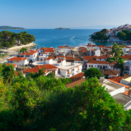Skiathos - město